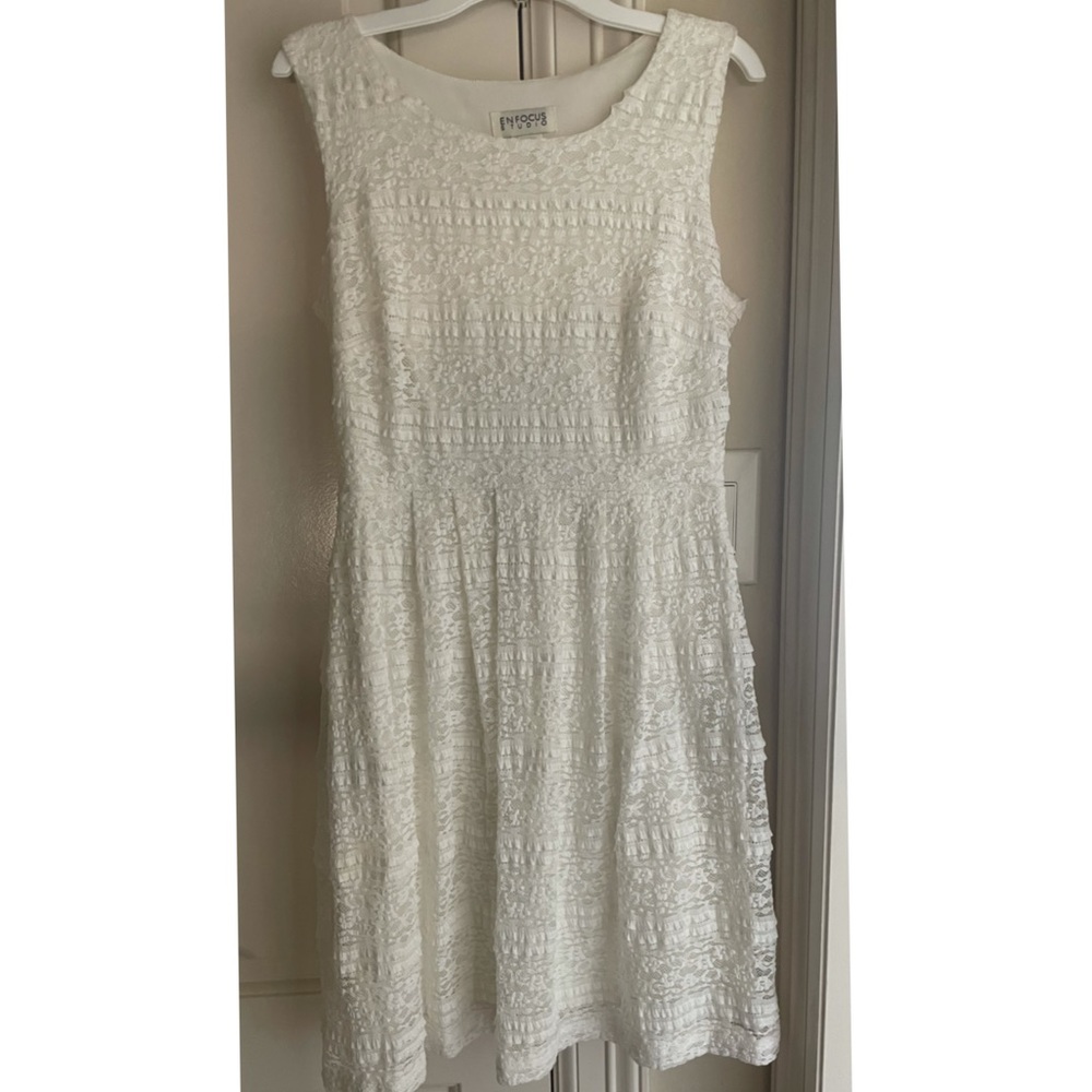 white dress